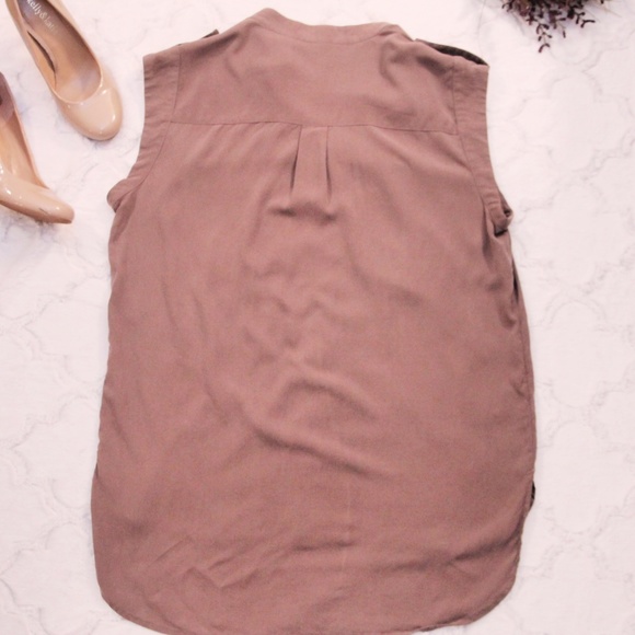 SOLD BCBG Maxazria Jennan Silk Cargo Sleeveless - Picture 6 of 6